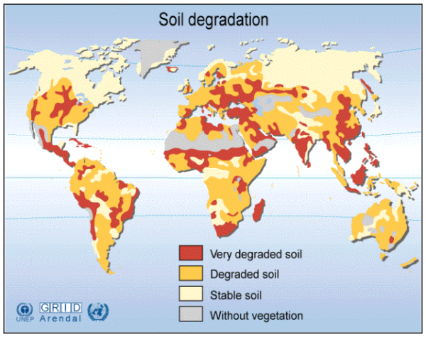 soil degrade